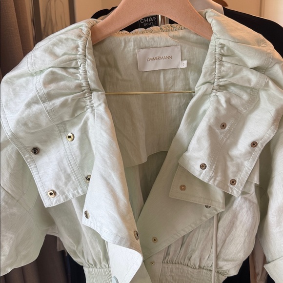 Zimmerman Mint Green Double-Breasted Romper size 0. - Picture 4 of 4